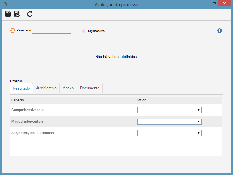 Avaliação quantitativa